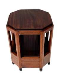 Art Deco Amsterdamse School Side Table, 1920s